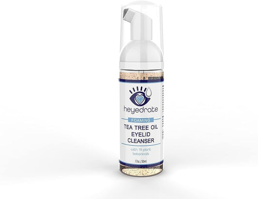 Heyedrate Foaming Tea Tree Eyelid Cleanser