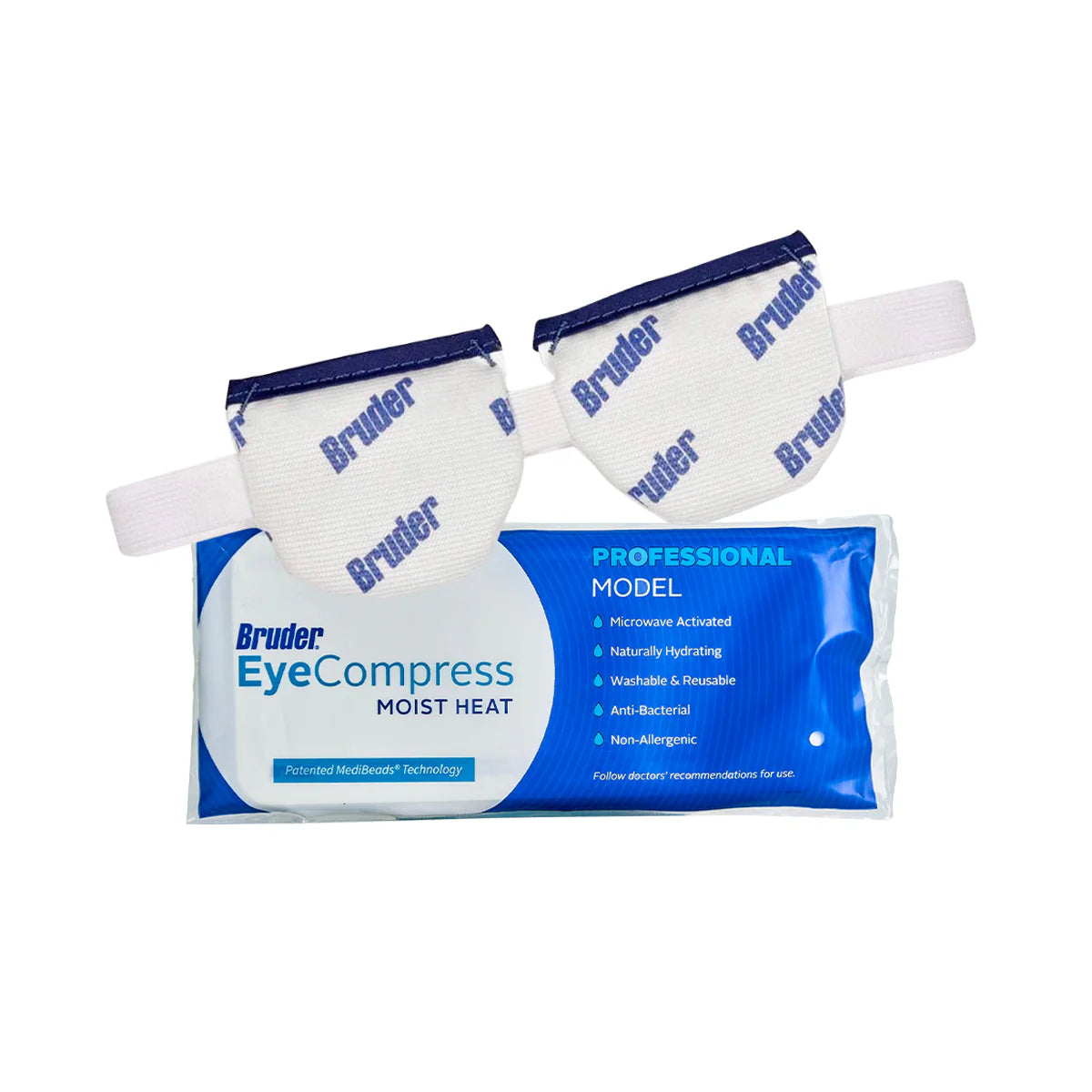 Bruder Mask Moist Heat Dry Eye Compress - Microwavable