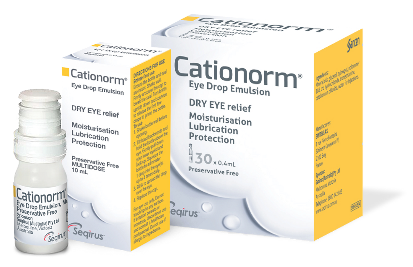 Cationorm Eye Drops