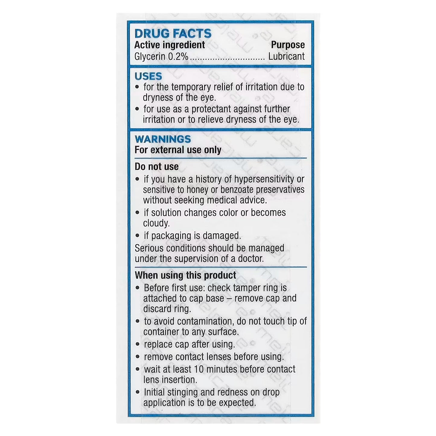 Optimel- Manuka Honey Eye Drops