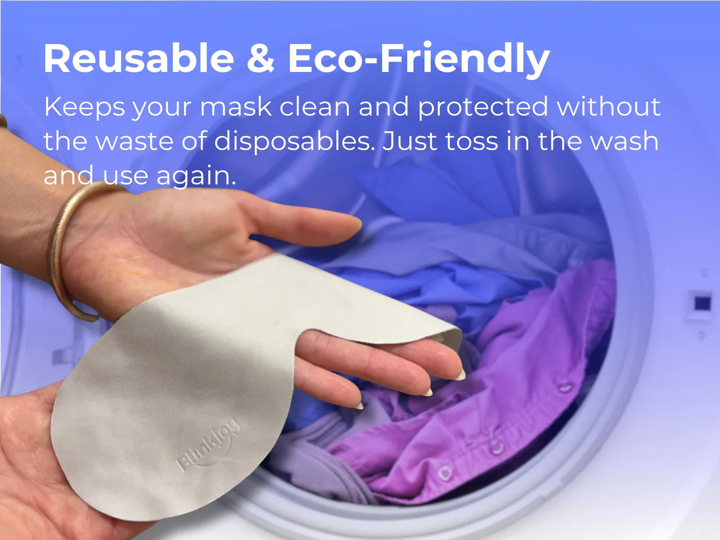 Blinkjoy Washable Mask Covers