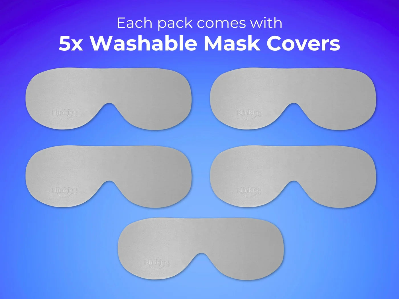 Blinkjoy Washable Mask Covers