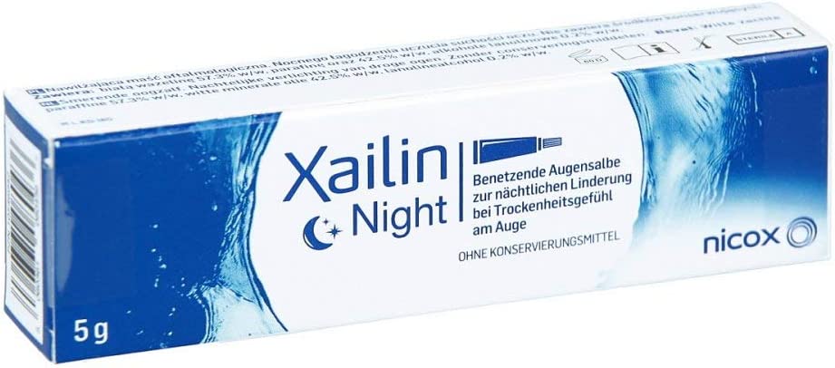 Xailin Night Ointment (Preservative Free)