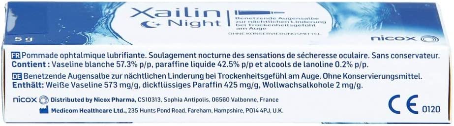 Xailin Night Ointment (Preservative Free)